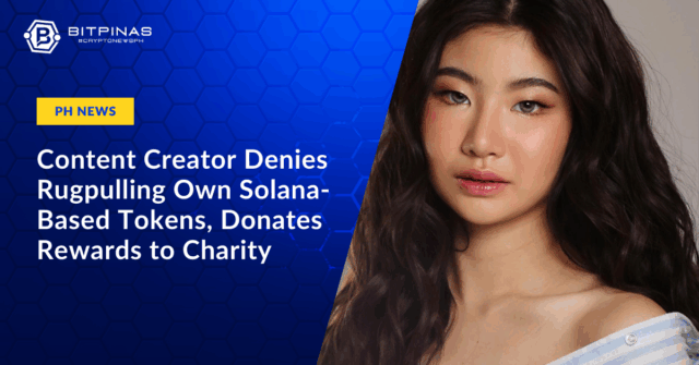 Filipino KOL Yskaela Denies Rugpulling Own Token on Pump Fun, Donates Creator Rewards to Charity