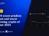 EveryX Event Predicts What Crypto Could Be Top and Worst Performer for October 2025