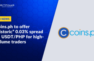 Coins.ph Cuts USDT/PHP Spread to 0.03% for High-Volume Traders, a Historic Low for the Exchange