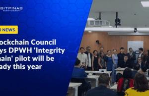 Blockchain Council Says DPWH ‘Integrity Chain’ Pilot Ready This Year