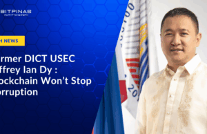 Former DICT USEC: Blockchain Won’t Stop Corruption