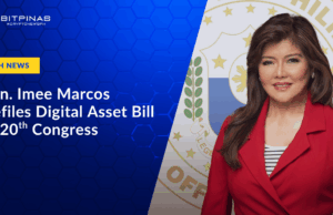 Imee Marcos Refiles Digital Assets Bill to Regulate Crypto, E-Money in PH