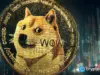 Dogecoin price at risk as death cross, bearish pennant align