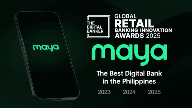 For Three Consecutive Years: Maya Bags ‘Best Digital Bank’ Award