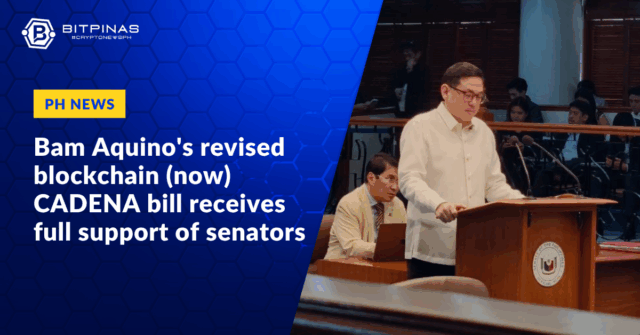Bam Aquino’s CADENA Bill Receives Full Support of Senators
