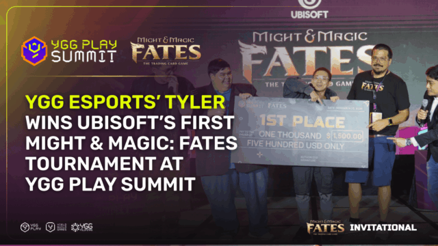 YGG Esports’ Tyler Wins Debut Ubisoft ‘Might & Magic: Fates’ Tournament at YGG Summit