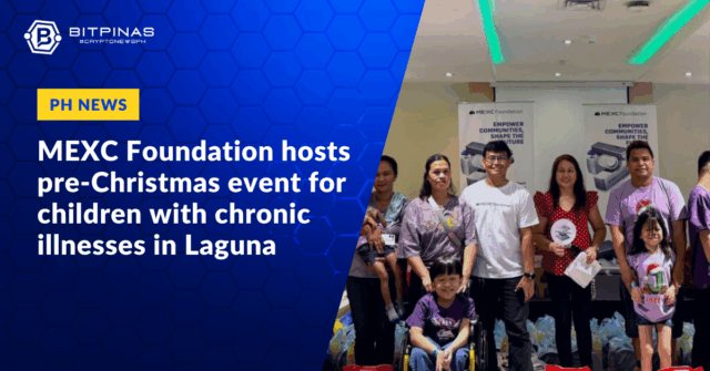 MEXC Foundation Hosts Pre-Christmas Event for Children With Chronic Illnesses in Laguna