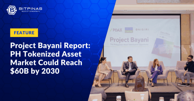 Project Bayani: PH Tokenized Asset Market Could Reach $60B by 2030 — PDAX, Saison Capital, Onigiri Capital