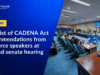 Full List of CADENA Act Recommendations from Resource Speakers at Second Senate Hearing