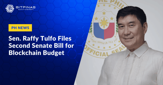 Sen. Raffy Tulfo Files Second Senate Bill for Blockchain Budget
