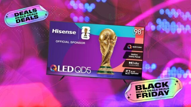 Black Friday TV deals don’t come much bigger than this — score over $1,000 off this giant 98-inch Hisense QLED TV