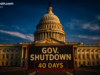 US Government Shutdown Hits Day 40 as Polymarket Traders Bet 60% on Mid-November or Later