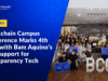 Blockchain Campus Conference Marks 4th Year with Bam Aquino’s Full Support for Transparency Tech