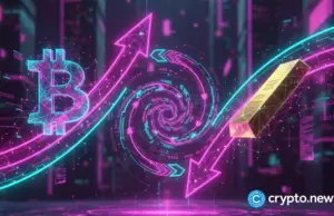 Bitcoin shows divergence against gold: Van de Poppe