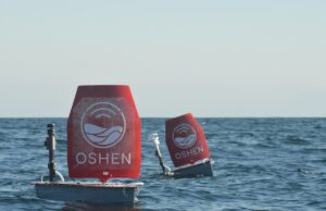 Oshen built the first ocean robot to collect data in a Category 5 hurricane
