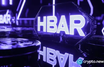 HBAR price prints double bottom at $0.10, signaling momentum shift