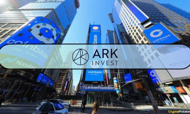 Cathie Wood’s Ark Invest Loads Up on Crypto Stocks Amid Market Slump