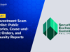 Philippine SEC Investment Scam Watchlist: Public Advisories, Cease-and-Desist Orders, and Community Reports