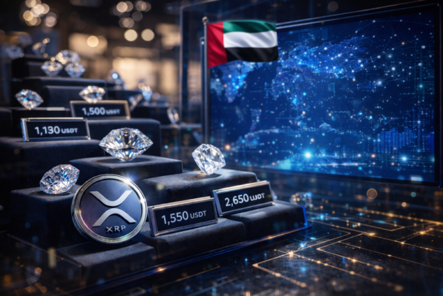 XRP Ledger Powers $280 Million Diamond Tokenization