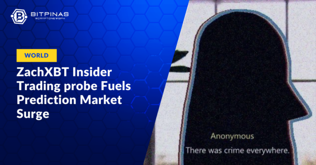 ZachXBT Insider Trading Probe Fuels Prediction Market Surge