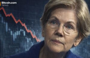 Warren Presses Fed and Treasury to Block Crypto Bailouts After $2T Collapse
