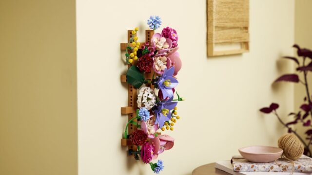 The Lego Botanicals Flower Wall set is now available — where to buy