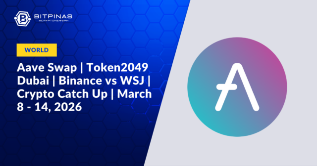 Aave Swap | Token2049 Dubai | Binance vs WSJ | Crypto Catch Up | March 8 – 14, 2026