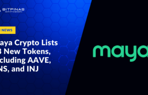 Maya Crypto Lists 18 New Tokens, Including AAVE, ENS, and INJ