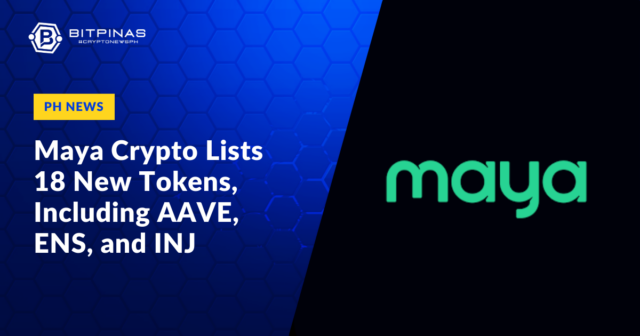 Maya Crypto Lists 18 New Tokens, Including AAVE, ENS, and INJ