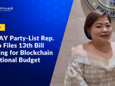 NANAY Party-List Rep. Yatco Files 13th Bill Pushing for Blockchain in National Budget