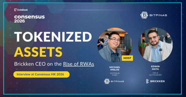 Consensus HK Interview: Brickken CEO Edwin Mata on $450M Tokenized Assets and Why RWAs Are a ‘Necessity’