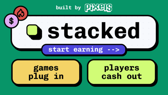 Pixels Launches AI-Powered Game Economy Platform ‘Stacked’