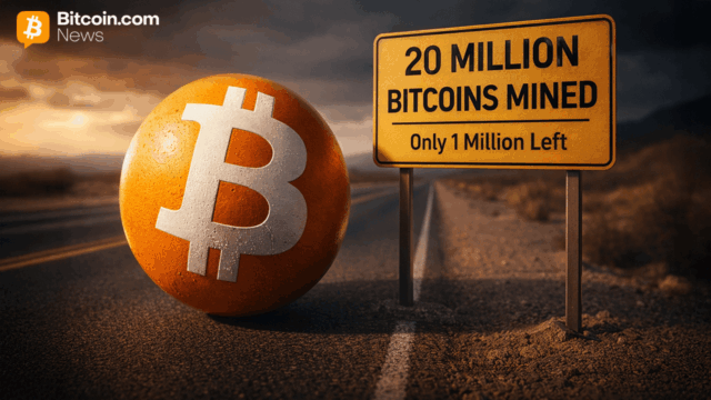 Bitcoin’s Fixed Supply Comes Into Focus as Network Passes 20 Million Coins Mined