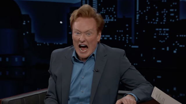 Conan O’Brien raging against the actors nominated for an Oscar instead of him is peak Conan