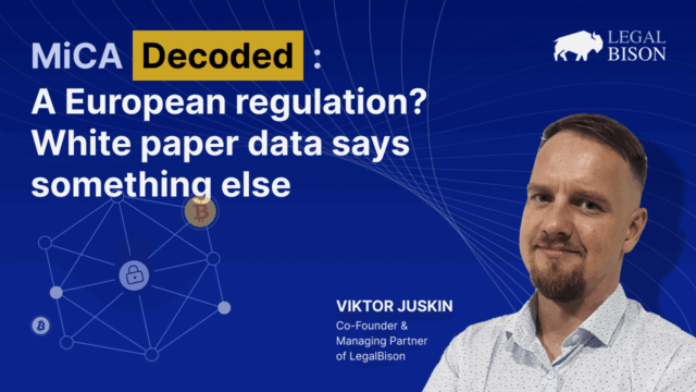 MiCA Decoded: A European Regulation? White Paper Data Says Something Else