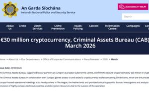 Cracked: How Irish Crypto Authorities Finally Moved 500 ‘Inaccessible’ Bitcoin