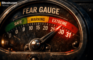 Wall Street Fear Gauge Hits 31 on Hormuz Supply Fears and Oil Price Shock – Market Updates Bitcoin News