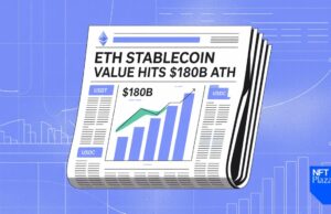 Ethereum Stablecoin Value Hits All-Time High of $180 Billion