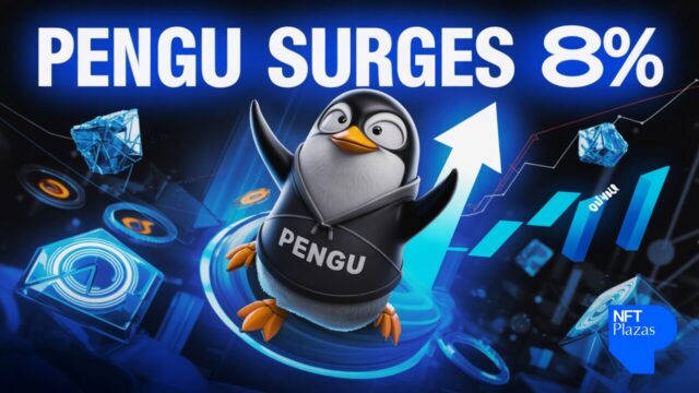 PENGU Is Up 8% While Pudgy Penguins NFT Floor Is Flat – What the Divergence Tells Collectors