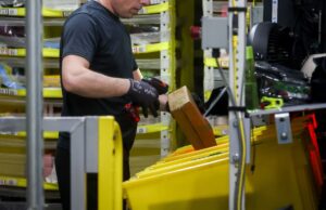 An Amazon warehouse worker died on the job at Oregon facility