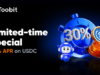 Toobit Offers 30% APR on USDC, Leading High-Yield Opportunities