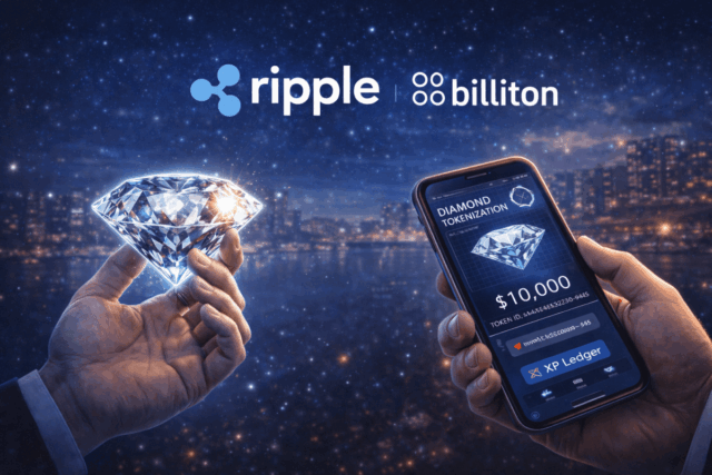 Ripple Enables $280M Diamond Tokenization on the XRPL with Billiton