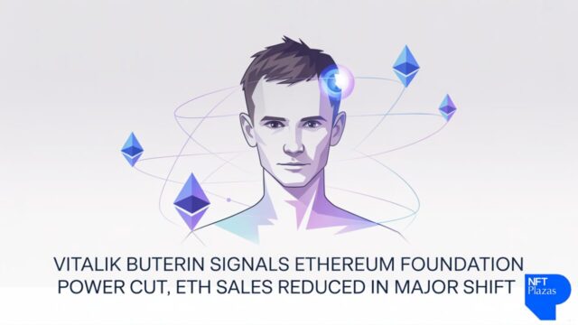 Vitalik Buterin Signals Ethereum Foundation Power Cut, ETH Sales Reduced in Major Shift