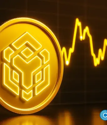 Can BNB price break above $750 as double bottom pattern forms?