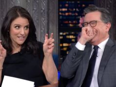Julia Louis-Dreyfus gives Stephen Colbert a ‘Veep’-style roast