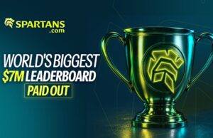 Spartans.com Takes the Crown with $7M Paid Leaderboard