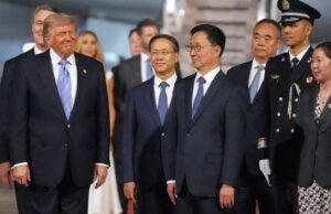 Trump leads delegation of 17 executives to Beijing for trade talks