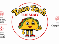 Taco Tech Tuesday Returns to Miami for Consensus Week With Cinco de Mayo Edition at Crysp Studio